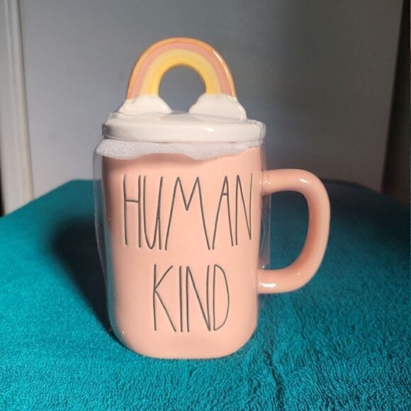 Rae Dunn mug with topper SALE! - Picture 1 of 4